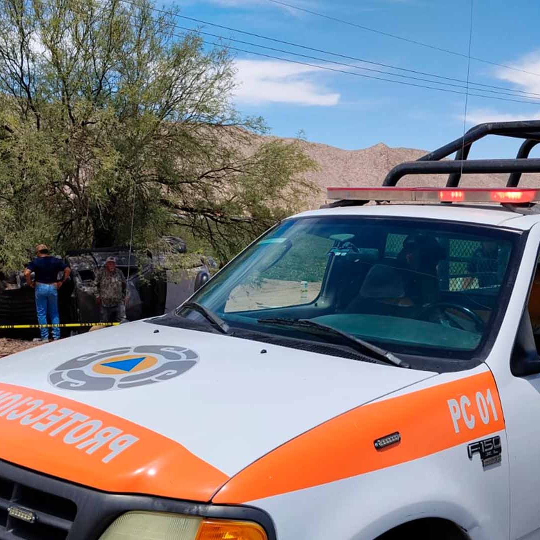 Muere Hombre tras Chocar y Volcar en Carretera Saltillo-Torreón